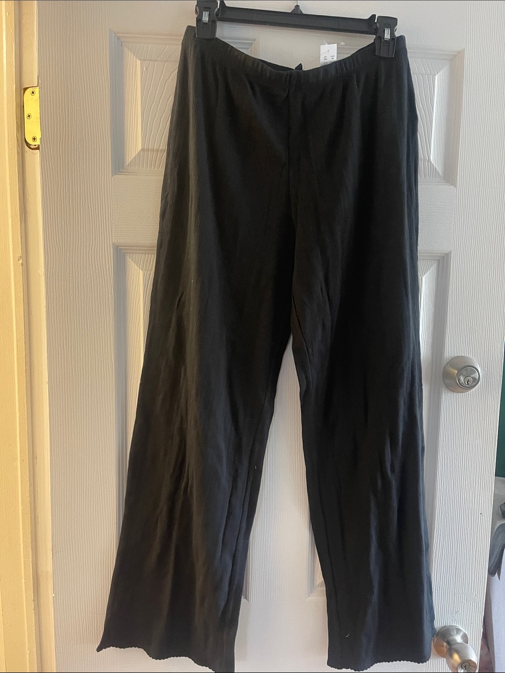 J.Crew Black Women's pointelle pants - NWT